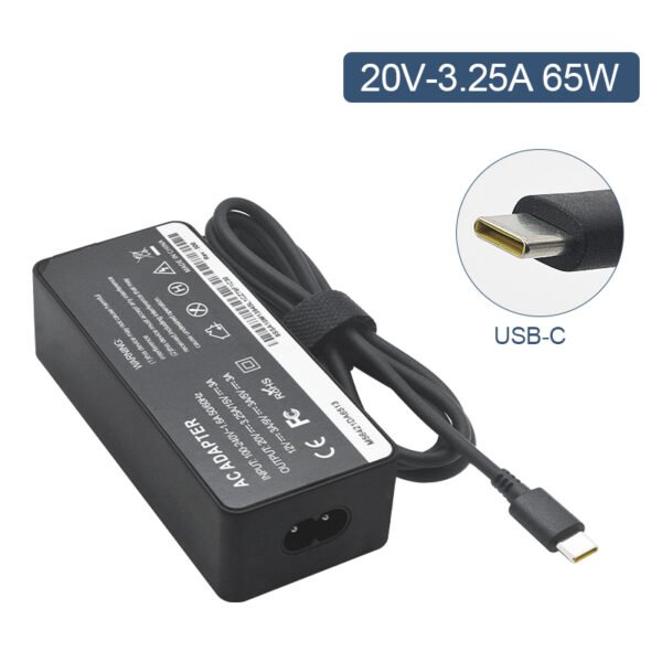 20V 3.25A 65W Laptop Chargerr for Lenovo