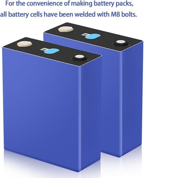 3.2V 300Ah EVE 304Ah LiFePO4 Battery Cell  Grade A Lithium Iron Phosphate Deep Cycle, Power Supply for RV, Boat, Golf Cart, Motor, UPS, Fish Finder, Lawn Mower, Off Grid, Solar Systems - Image 5